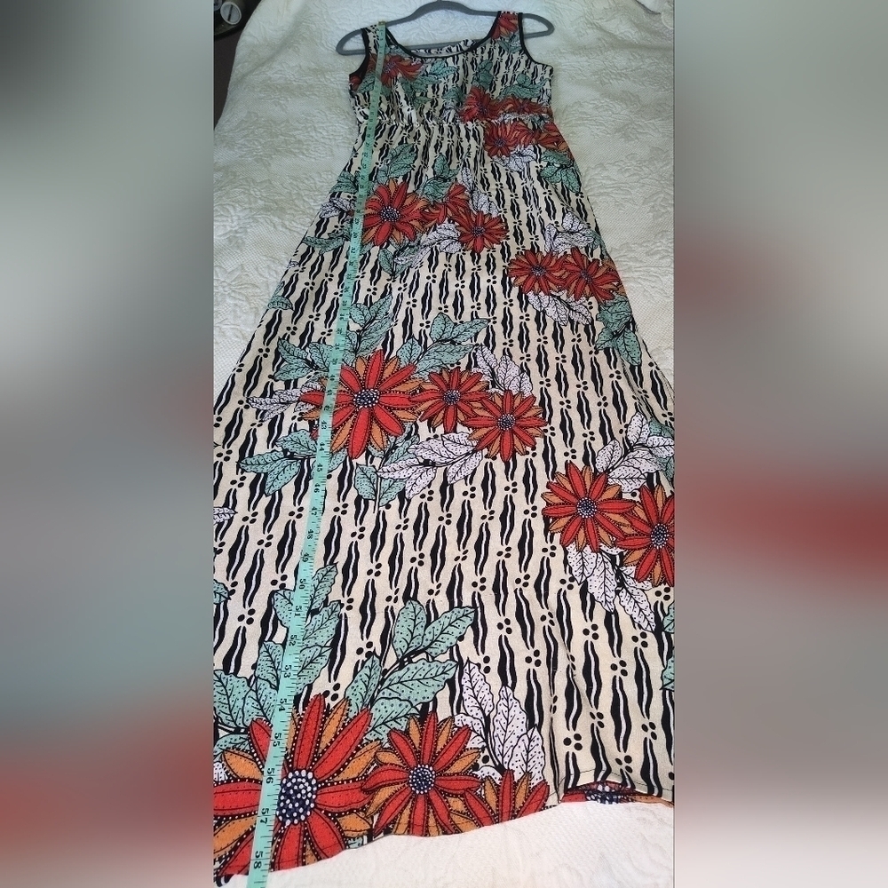 Women's Maxi Floral Dress size M - Picture 11 of 12